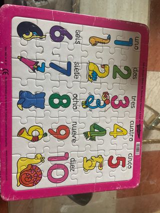 Puzzle infantil numerico