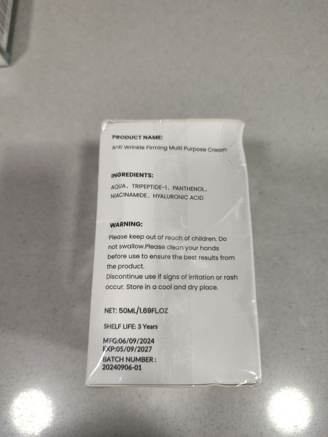 Crema Fubsta Antiarrugas Reafirmante