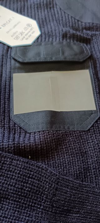 Jersey trabajo azul - talla L