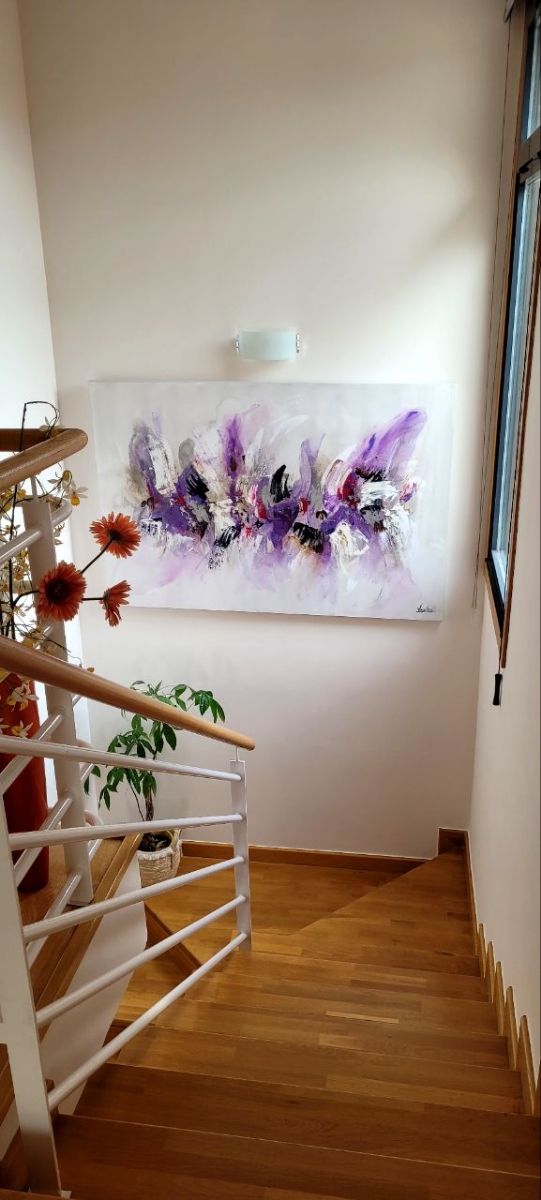 Cuadro lienzo abstracto grande - IMPRESIONANTE