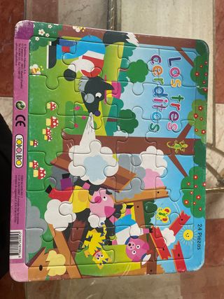 Puzzle infantil de los 3 cerditos 
