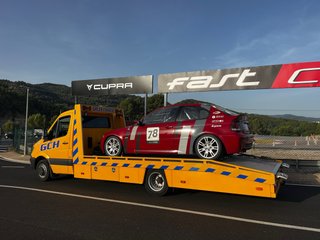 Grua portacoches remolque para 1 y 2 coches