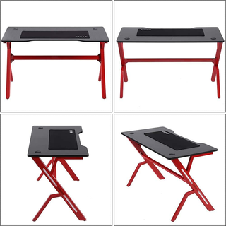 Scrivania Gaming Porta Pc Computer Struttura Metal