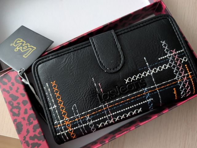 Cartera Lois negra - Monedero