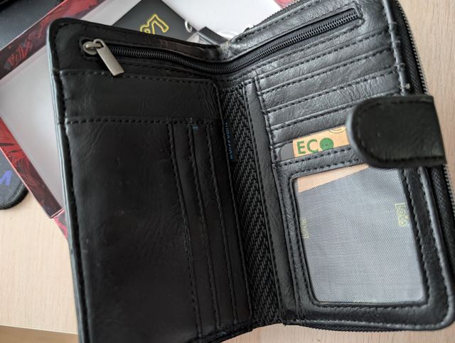 Cartera Lois negra - Monedero