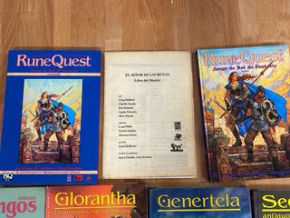 Manuales libros de rol RUNEQUEST