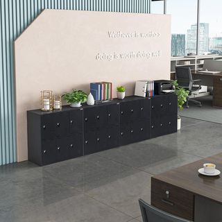 Armario de Oficina Metálico con Cerraduras