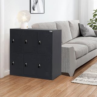 Armario de Oficina Metálico con Cerraduras