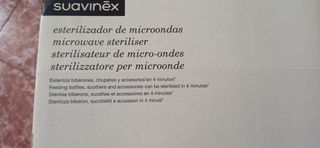 Esterilizador microondas Suavinex