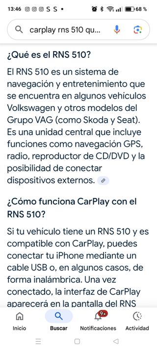 Car Play BOX RNS 510