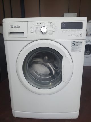 OCASIÓN !! LAVADORA WHIRLPOOL 8 KG 1.200 RPM A+++.