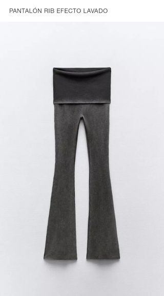 Pantalón Rib Zara