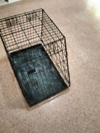 jaula perro transporte 80x48x58cm