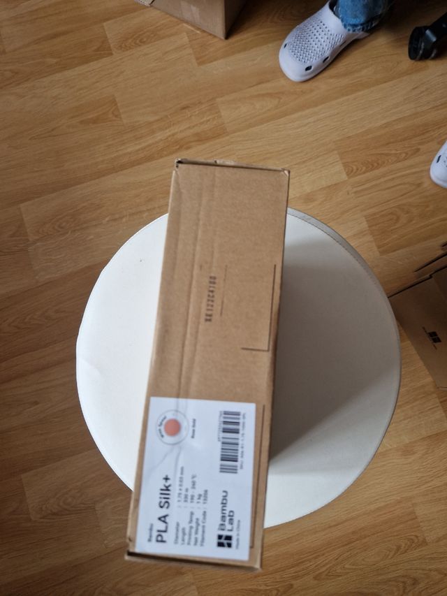 Filamento PLA Silk BambuLab Oro Rosa