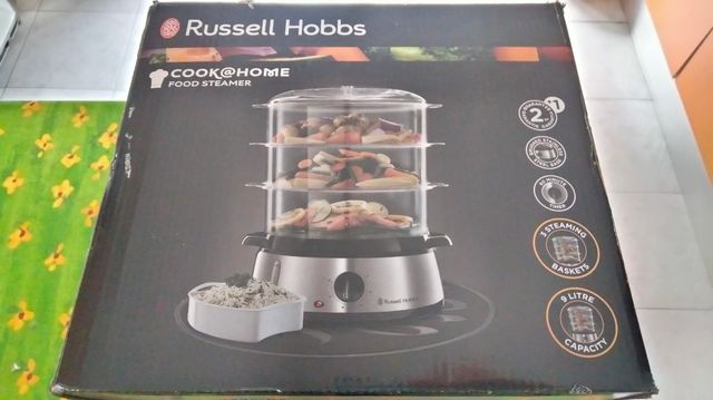 Vaporiera Russell Hobbs Cook@Home 3 cesti