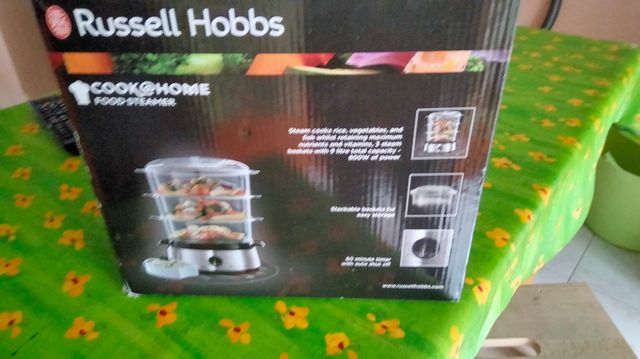 Vaporiera Russell Hobbs Cook@Home 3 cesti
