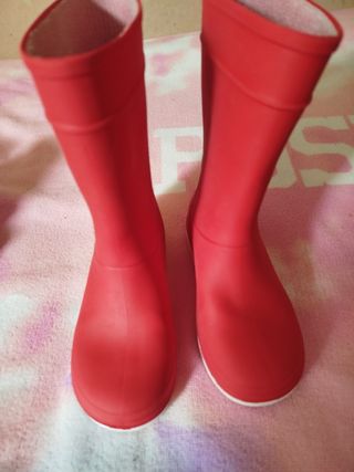 2Botines niño piel 29 doy botas agua.
