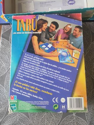 Juego de mesa MB Tabú