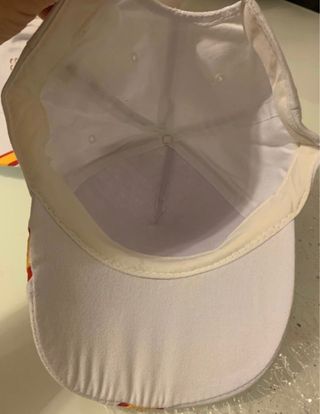 Gorra blanca a estrenar talla unica