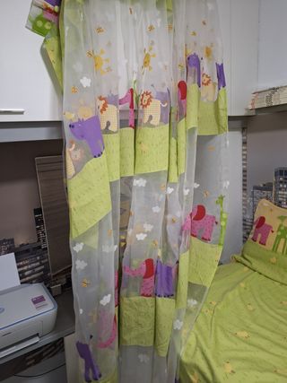 Juego cama infantil - Verde y Amarillo