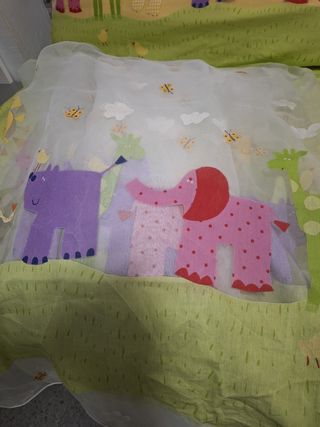 Juego cama infantil - Verde y Amarillo