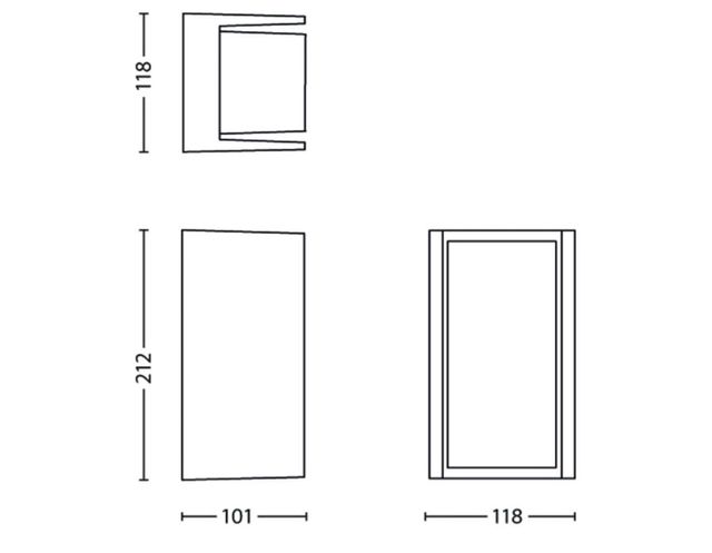 Lámpara de pared Philips