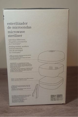 Esterilizador de biberones