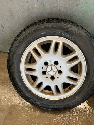 Neumaticos nordicos + discos mercedes R16