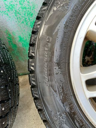 Neumaticos nordicos + discos mercedes R16