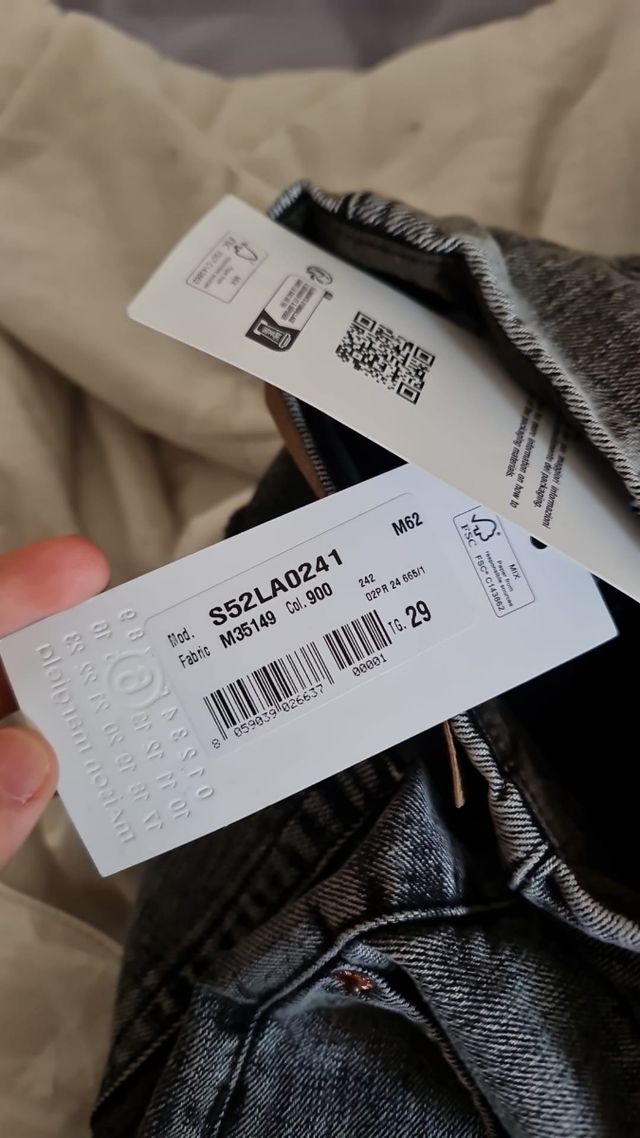 Pantalon baggi Maison Margiela