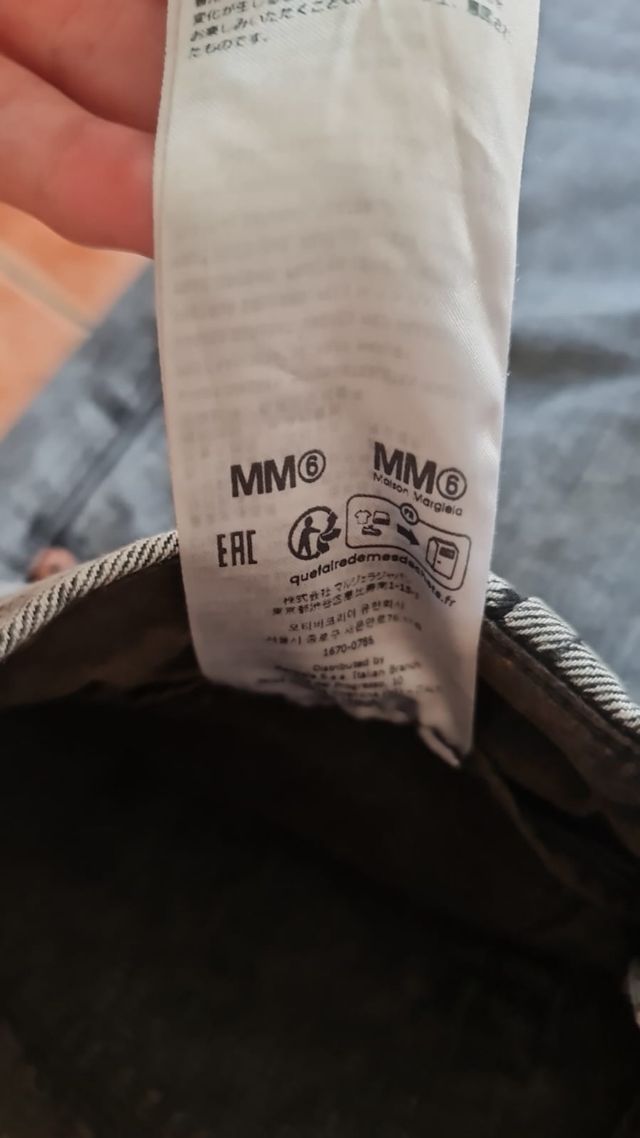 Pantalon baggi Maison Margiela
