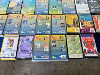 Lotto di 22 VHS Misti