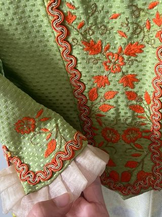 Vestido fallera niña 2-3-4 años