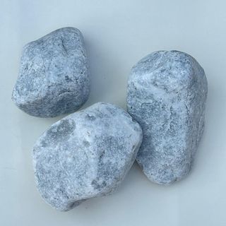 Piedra mármol Canto rodado 60/90mm GRIS NEVADO20kg