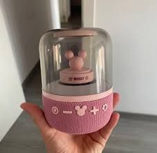 Altavoz Bluetooth Disney Rosa Luz RGB Portátil
