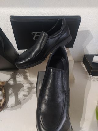 Zapatos Piel Hombre - Negros