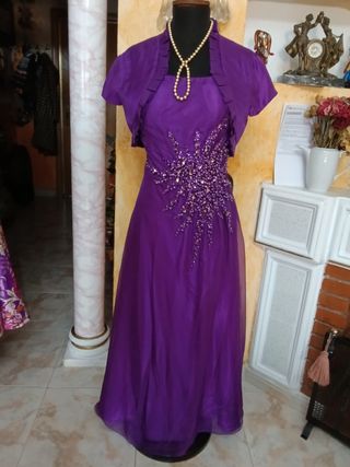 Vestido fiesta con torera