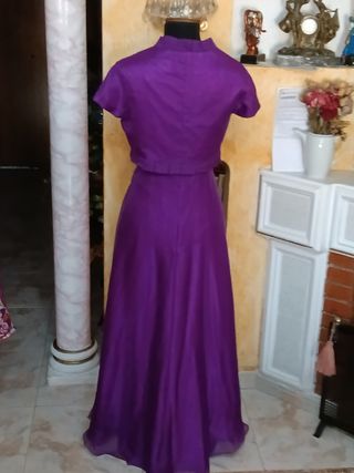 Vestido fiesta con torera