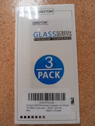 Protezione schermo per iPhone 11 Pro Max e XS MAX