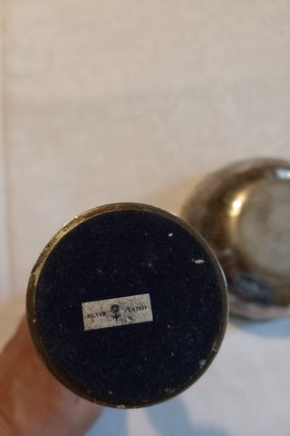 Oggetti vintage in silver plated 