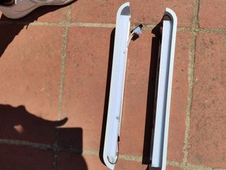 2 apliques led pared.