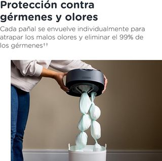 Contenedor para pañales Twist & Click de Tommee