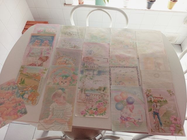 41 CARTAS PERFUMADAS SIN SOBRE