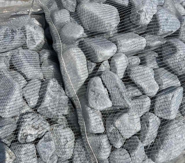 Piedra mármol Canto rodado 40/60mm GRIS NEVADO