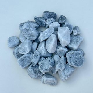 Piedra mármol Canto rodado 12/24mm GRIS 20 kg