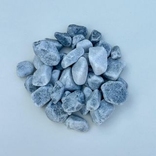 Piedra mármol Canto rodado 12/24mm GRIS 20 kg