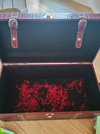 Baúl Vintage Piel Sintética