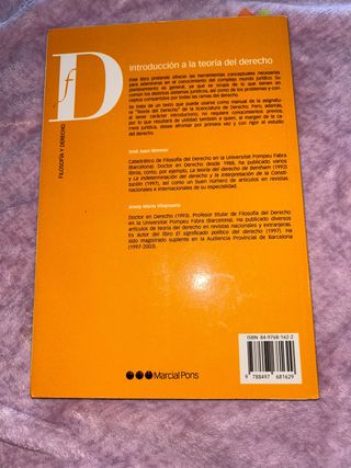 Introducción a la teoría del derecho