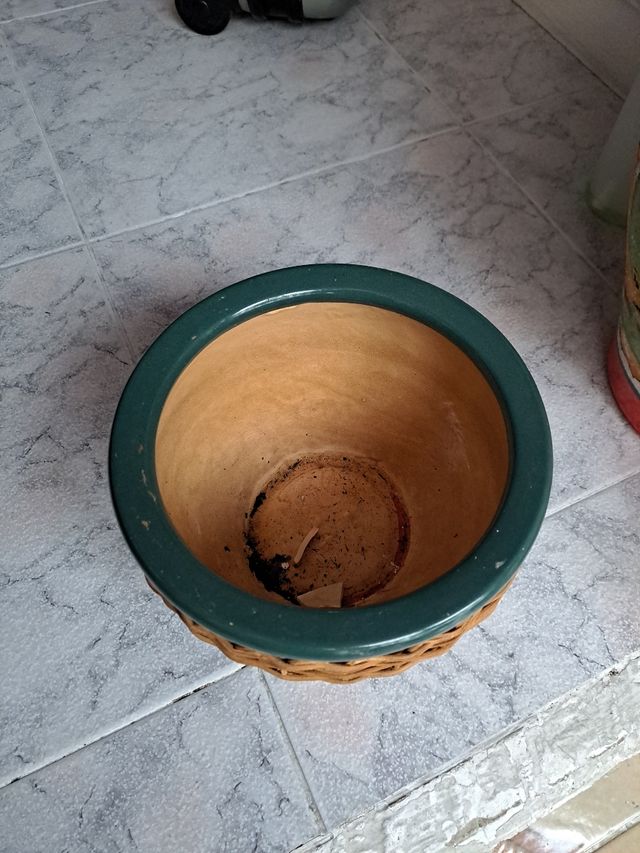 Maceta cerámica