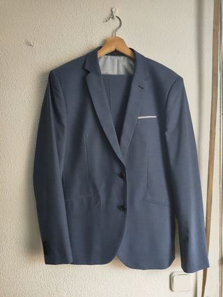 Excelente Traje azul Americana 50 y pantalón 32